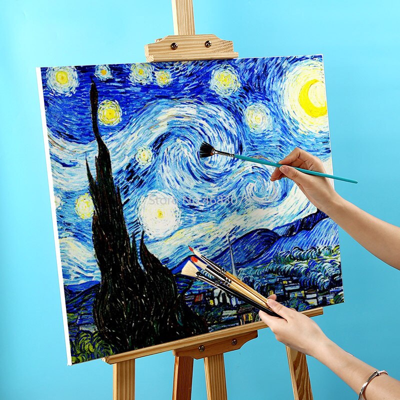 1 styk oliemaleri lærred blankt bomulds lærred akvarel lærred maleri bord kunstner akvarel maleri kunst forsyninger