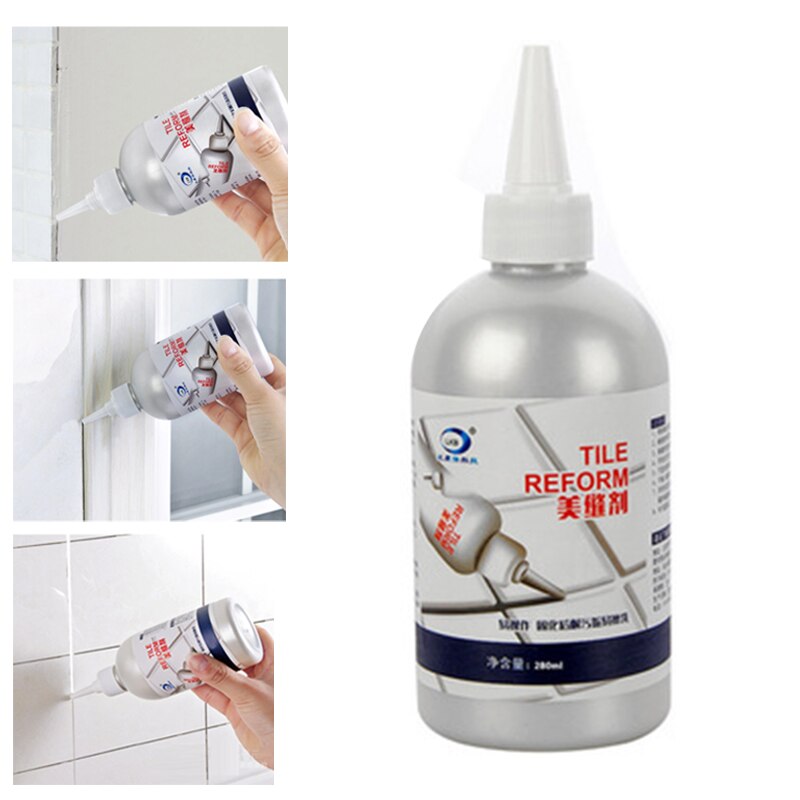 280ml Epoxy Grout Beautiful Sealant Floor Waterproof Mouldproof Gap Filling Agent True For Wall Porcelain Masilla Reparadora