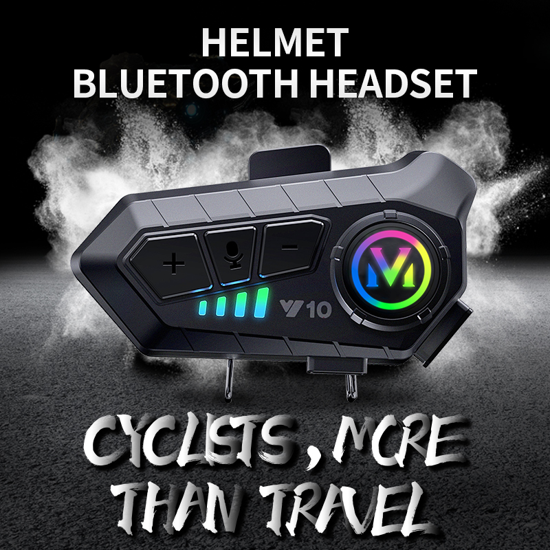 Y10/Y12Pro/Y21 Helm Bluetooth Oortelefoon Waterdicht Ruisonderdrukking Motorfiets Oortelefoon Zachte Mac Helm Oortelefoon