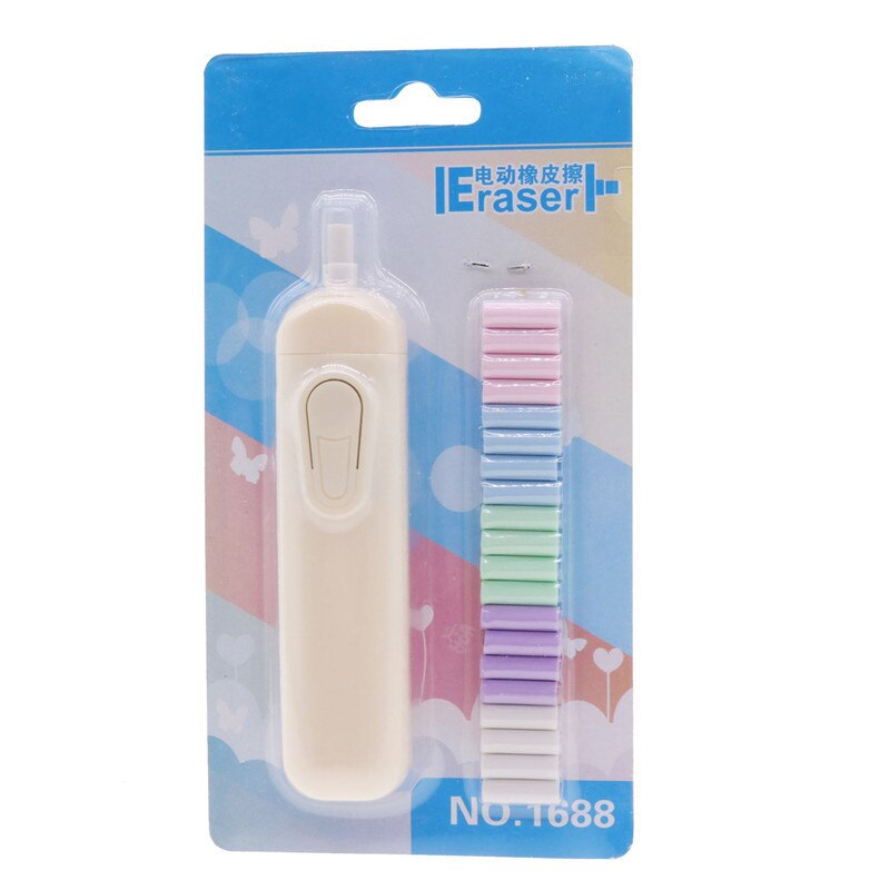 1 Pcs Motor Elektrische Gum Automatische Schoolbenodigdheden Briefpapier Kind Dag Materiaal Escolar Schets Schilderen Correctie Tool