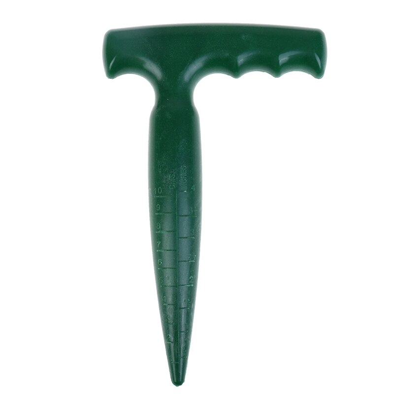 1PCS Garden Bulb Planting Tools Garden Bonsai Flower Planting Seedling Widger Grip Tools Plastic Green Dibber Digging Hole Tool
