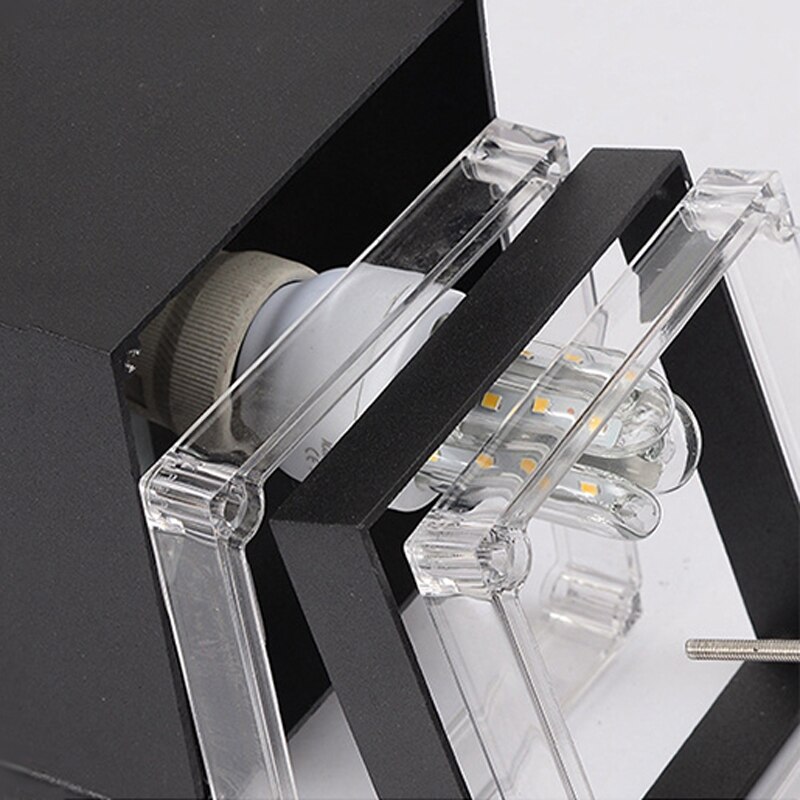 Waterdichte Aluminium Pijler Licht Outdoor E27 Led Tuin Gazon Lamp Aluminium Pijler Post Licht Landschap Gazon Bolderarmatuur