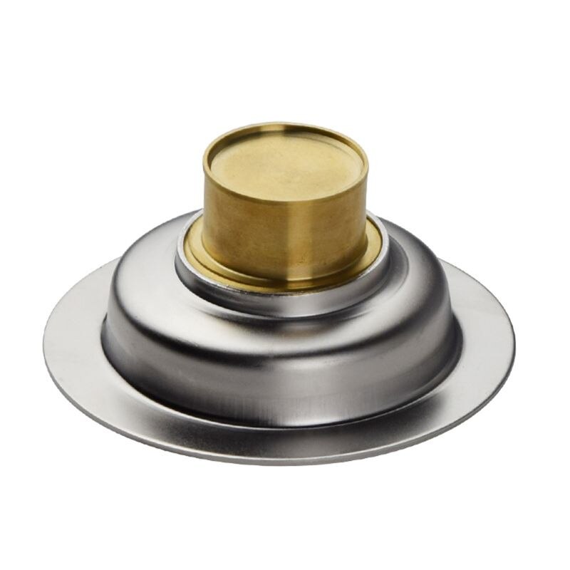 Stainless Steel Insert Round Floor Waste Bathroom Shower Room Invisible Floor Drain Fast Drainage Odor-resistant