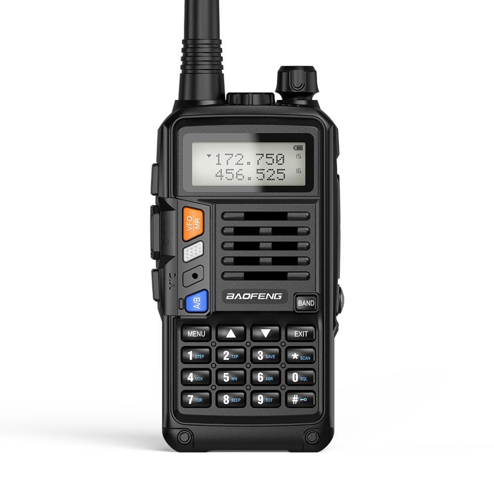 Newset BAOFENG UV-S9 Plus 10W potężny UHF VHF dwuzakresowy krótkofalówka dwukierunkowy radiotelefon ręczny nadajnik-odbiornik: black / Australia standardowy
