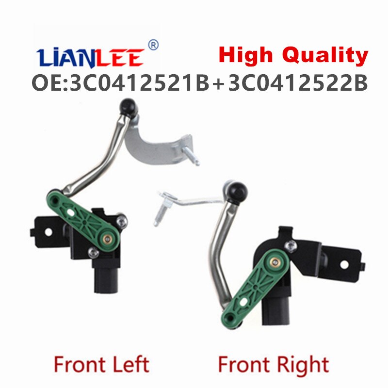 Front Left/Right Car Headlight Level Sensor 3C0412521B 3C0412522B For VW Golf Tiguan/Passat CC EOS/Rabbit GTI Accessories
