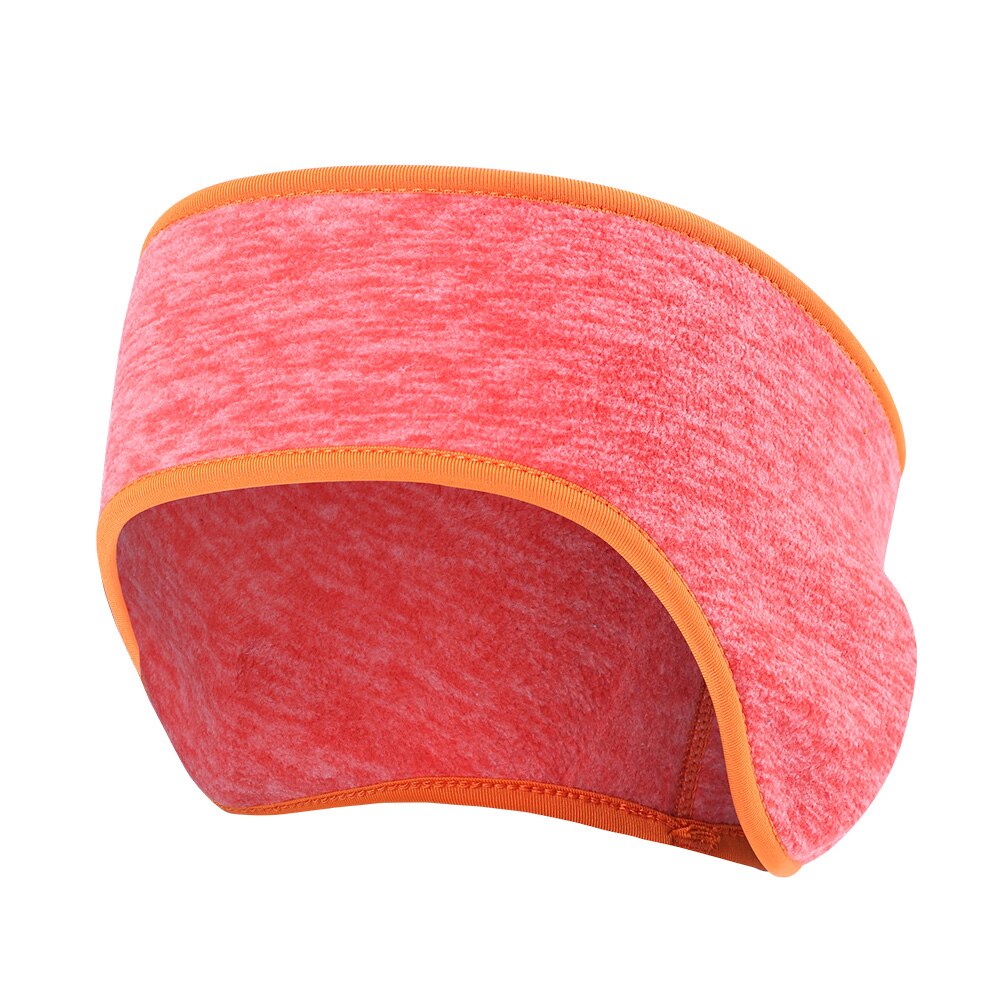 Chauffe-oreille thermique cache-tête bandeau cache-oreilles pour le cyclisme de sport en cours d'exécution BHD2: Orange