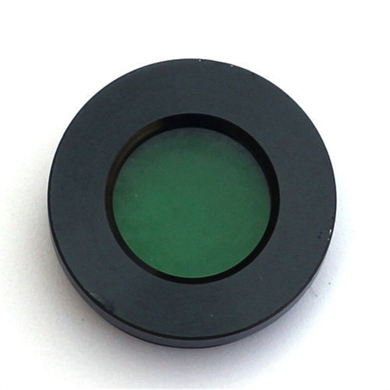 Datyson 0.965 pulgadas negro rojo amarillo verde azul astronómico telescopio accesorios SOL/luna/nebulosa filtro 5P0057 +: green