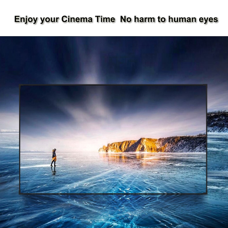 ZK50 portable 3d HD Projector Screen simple curtain Anti-light screen LED Home Theater home outdoor office Projector Screens