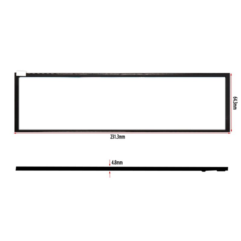 8.8 Inch Strip HSD088IPW1 Monitor 1920X480 Screen For Aida64 Second Display Gaming PC Case CPU PC IPS LCD With Hdmi