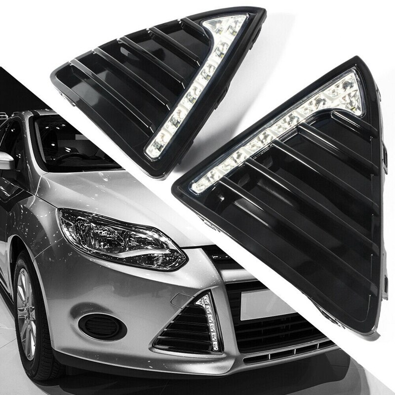 Auto Drl Dagrijverlichting Mistlamp Voor Ford Focus 3