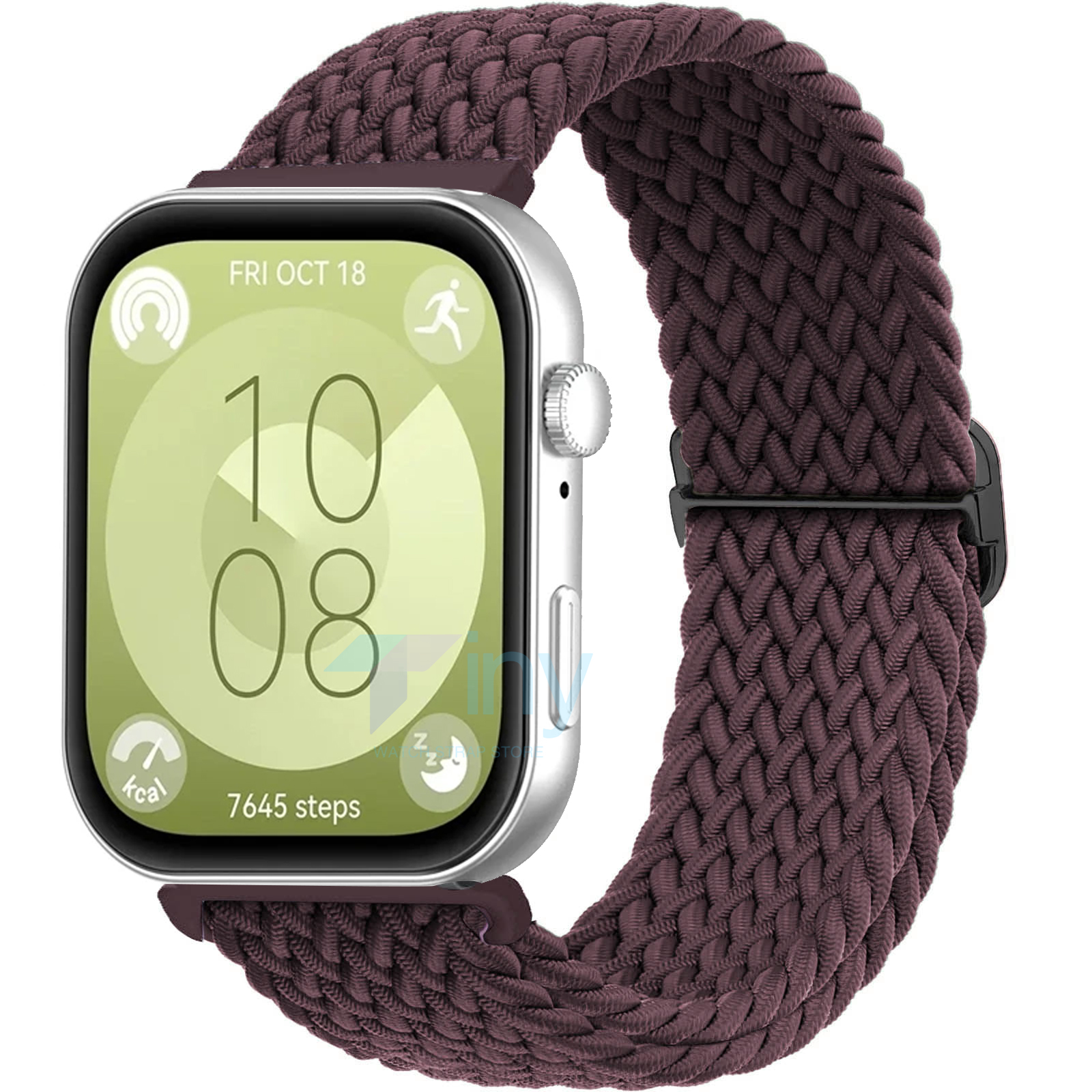 Nylon Braided Strap for Huawei Watch Fit 3 2 Band Adjustable Sport Bracelet for Huawei Watch Fit3 2 Woven Elastic Correas