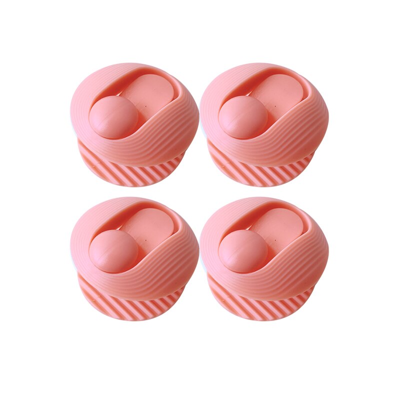 4Pcs Clip Dekens-Sluiting Bed-Cover Magnetische Clip Dekbed-Laken Dekbed Plastic Fixer Kledingstuk-Accessoires antislip Dekbed Klem: Dark pink