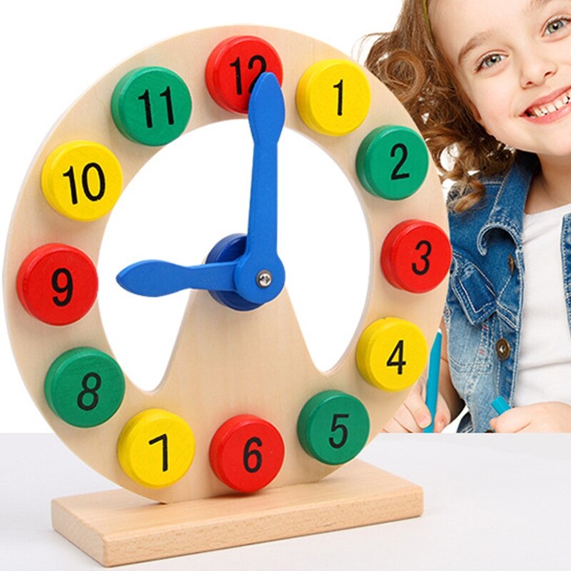 5.5x2.36x7.87in Children Lifelike Clock Math Train... – Vicedeal