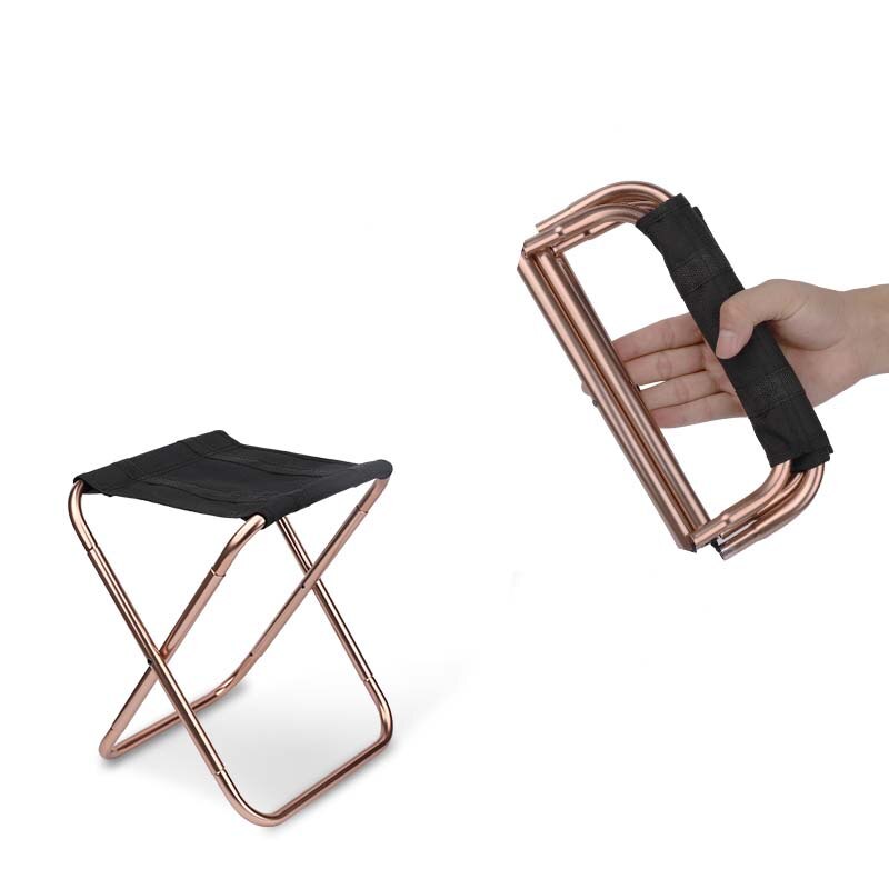 Camouflage Shrink Fishing Folding Chair Medium Leisure Chairs Fishing Tackle Tool Lightweight Outdoor Portable Fishing Chair