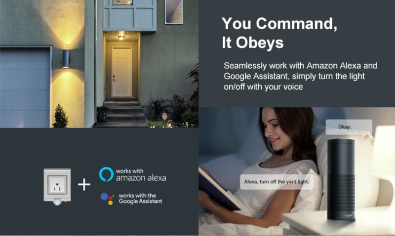 SONOFF S55 Waterproof Wifi Smart Power Socket US/UK/DE/FR/AU/ZA Plug Timer Outdoor APP/Vocie Remote Control Work