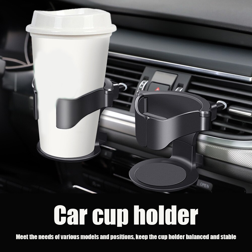 Auto Bekerhouder Air Vent Outlet Drink Koffie Fles Houder Kan Mounts Houders Drank Asbak Mount Stand Universele Accessoires