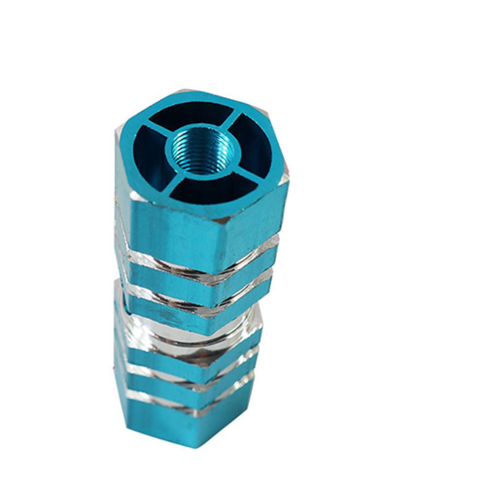 1 Pc Bicycle Pedal BMX Road Bike Cylinder Aluminum Alloy Bike Pedal Axle Foot Pegs Balance Bar Rocket for Bicycle Socle Pedal