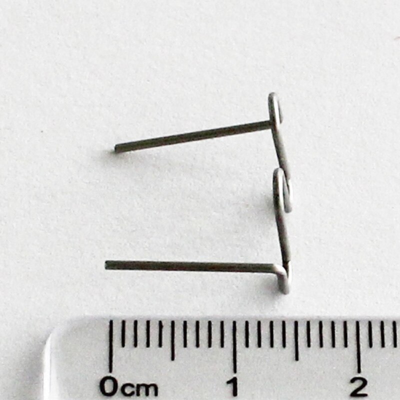 Grapas calientes onduladas para parachoques de plástico de coche, reparación de soldadura, 100 Uds., 0,8mm