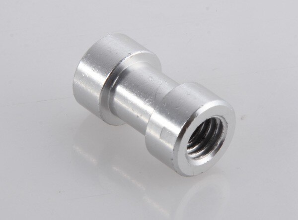 3 in 1 metall 1/4 "  -1/4 " skrue  to 3/8 " spigot stud convert adaptersett for speilreflekskamera stativ