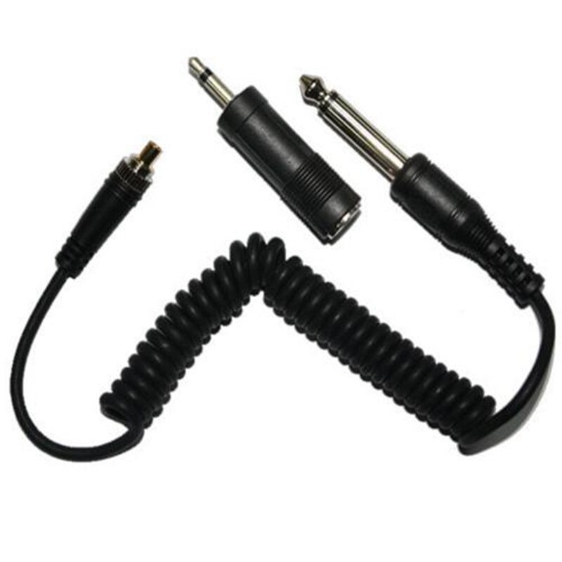 Yongnuo LS-PC635 Connector /Sync Pc 6.35Mm Kabel Lijn Studio Flash Kabel Voor RF-603 RF603