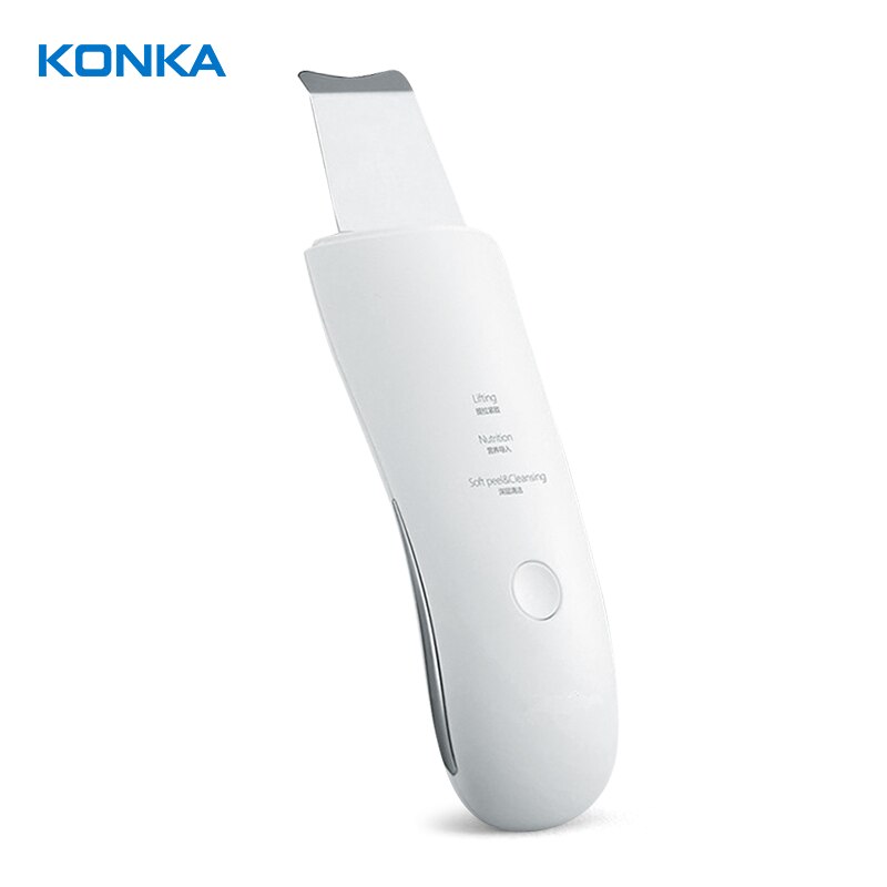 KONKA Ultrasonic Skin Scrubber Deep Face Cleaning Machine Peeling Shovel Facial Pore Cleaner Face Skin Scrubber Lift Machine