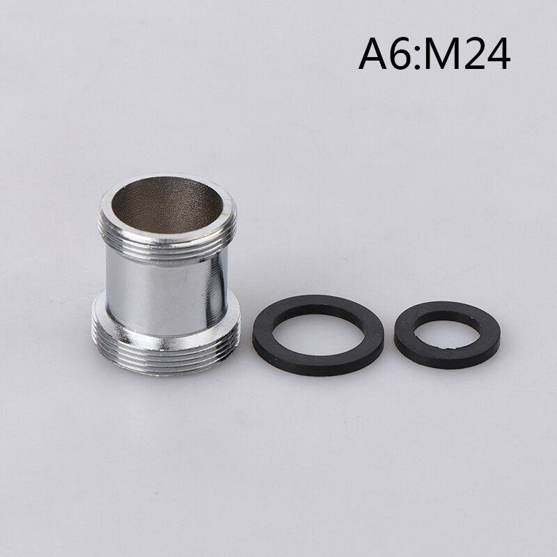 Kran adapter M16 M18 M20 M21 M22 M24 gwint transferu złącze mosiężne łazienka kuchnia kran wylewka akcesoria: A6