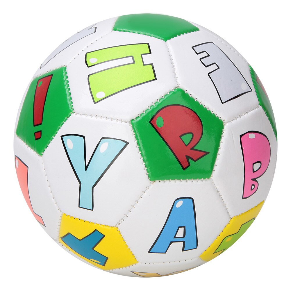 1PC Children Outdoor Play Training Size #2 Soccer Ball Kid Sport Match Football: Letter