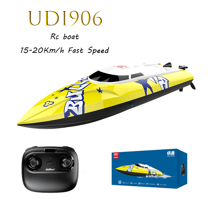 UDI906 Rc Boot Met Waterdichte Bescherming Hoge Snelheid 15-20 Km/h Sterke Power Uithoudingsvermogen Afstandsbediening Boot Rc Speelgoed voor Kids