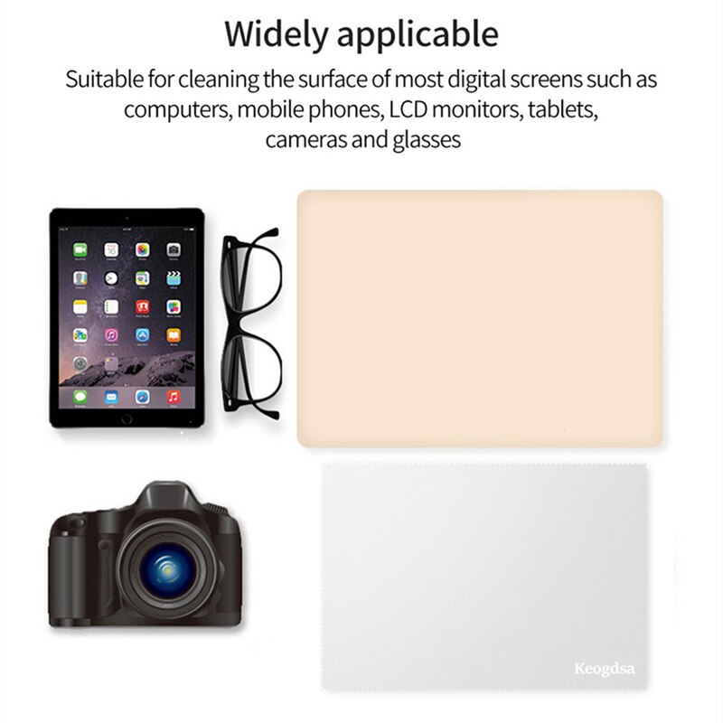 Microfiber Stofdicht Beschermende Film Notebook Palm Toetsenbord Deken Cover Laptop Scherm Reinigingsdoekje Voor Macbook Pro 13/16Inch