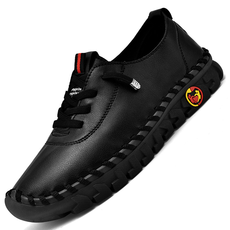 2023 zapatos planos para mujer, nuevos mocasines ortopédicos, mocasines para mujer, bailarinas cosidas sin cordones para mujer, zapatos de enfermera médicos: Negro / 43