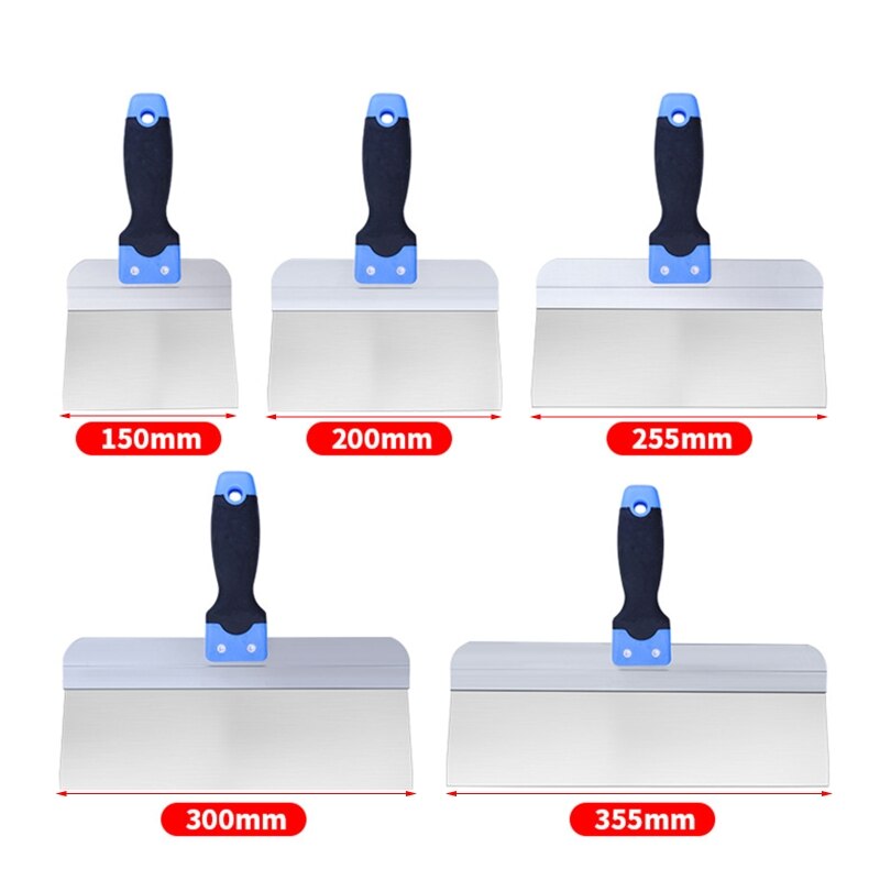 Compact Putty Knife Wide Spackle Putty Knives Metal Scrapers Putty Scrapers