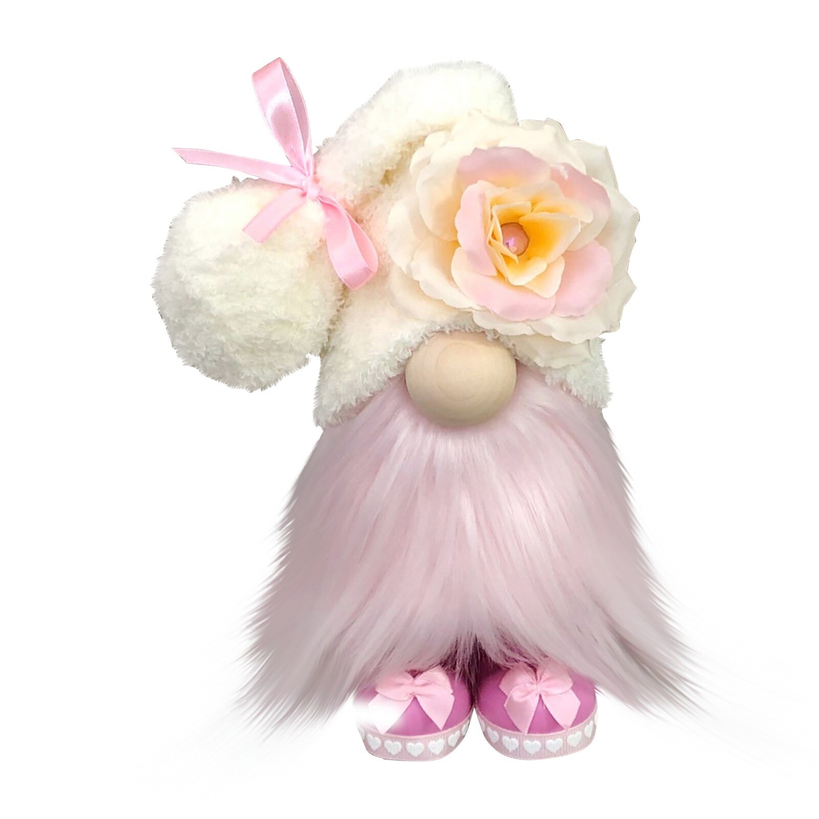 Land Gnome Doll Knitted Hat Crooked Neck Doll Jewelry Home Decoration Faceless Doll Standing Post Hoiliday Decoration Faceless: E