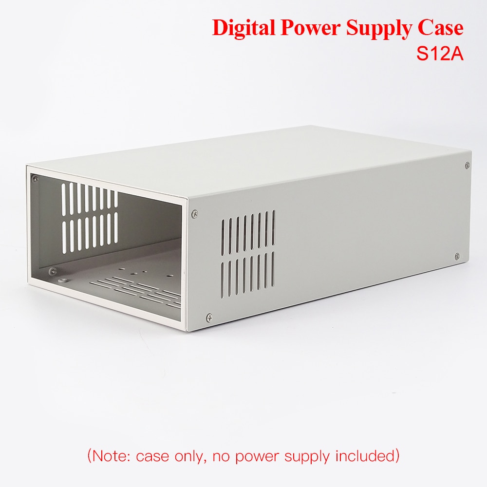 Voor RD6012 RD6012W Digitale Voeding Case S12A Alleen Metalen Behuizing Shell Box Behuizing Voor Voltage Converter