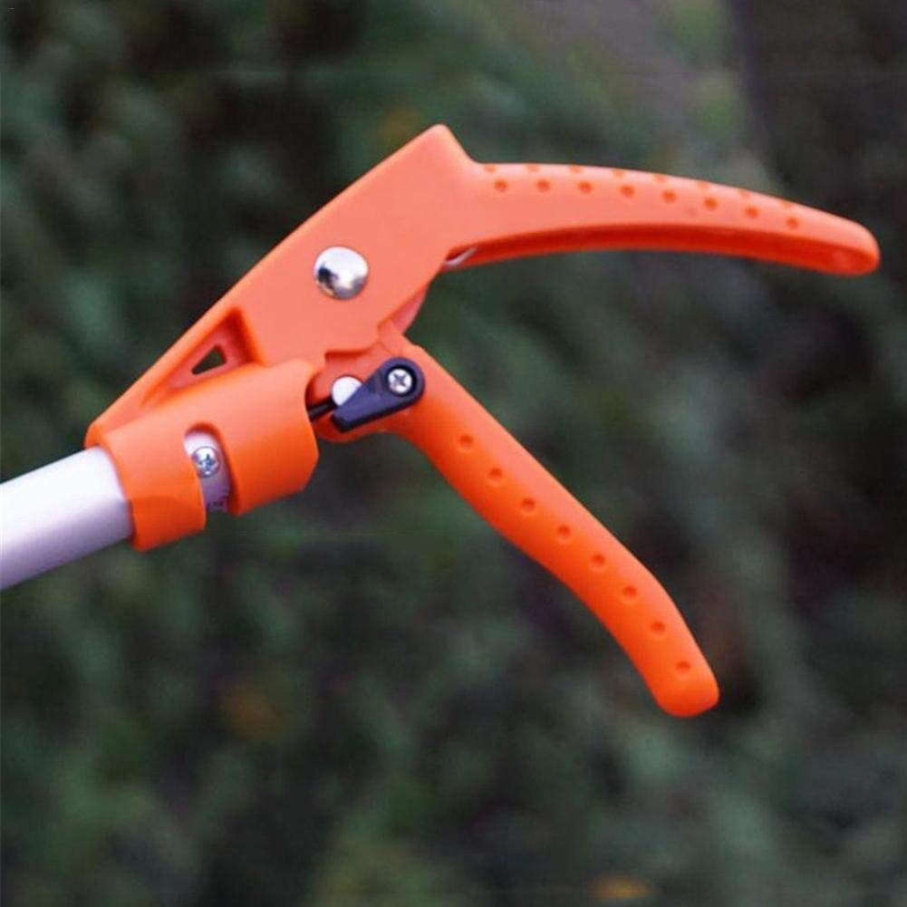 Fruit Picker Shear Pole Long Pruning Gripper Cutter for Gardening Tree High Branch Fruits Reacher Catcher Greenhouse Garden Tool