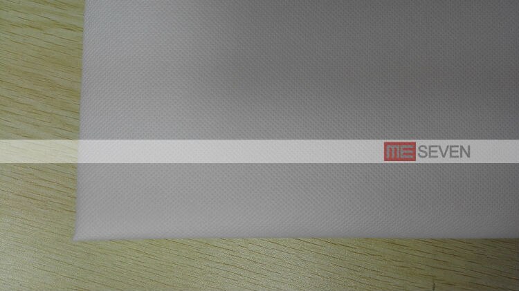 100 Inches White Simple Portable Wall Mounted Hanging Non Woven Material Fabric Projection Screen for Any Projector