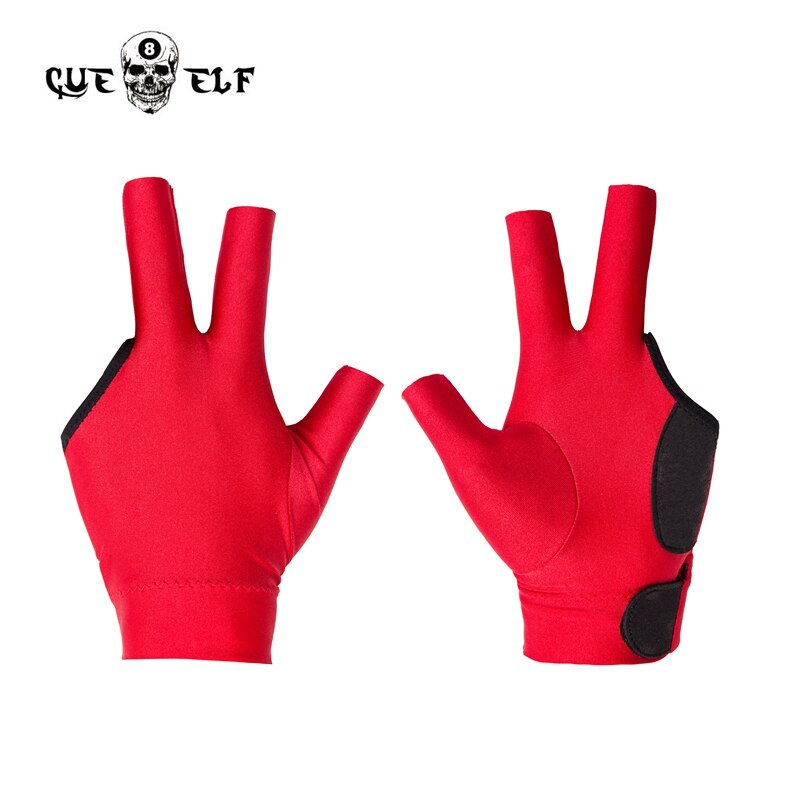 billiard pool gloves good predator red color gloves