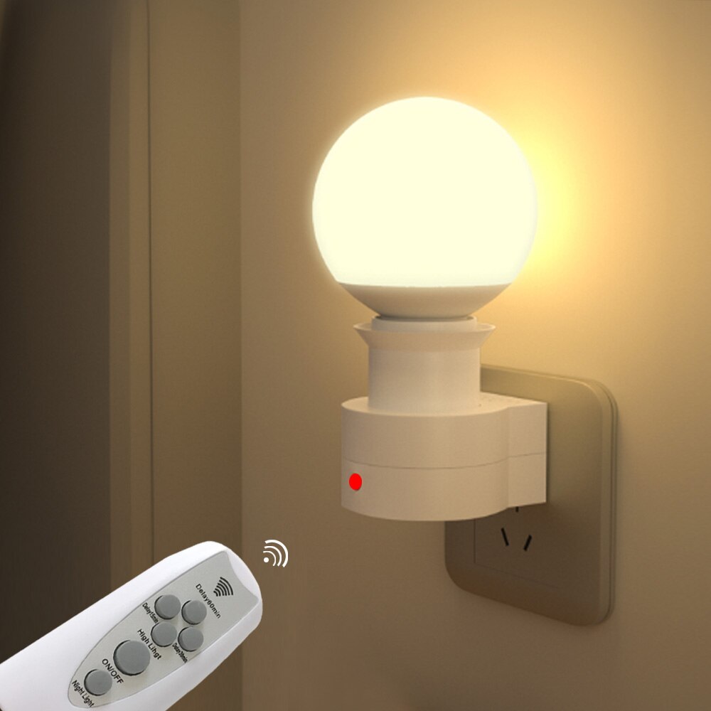 Ons Plug Naar E27 Lamphouder E26 Socket Met Draadloze Afstandsbediening Schakelaar Voor Uv Kiemdodende Lamp Uvc Lampen