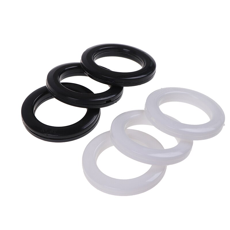 30 pcs/lot rond rideau oeillet anneau Clips oeillet pour rideaux anneaux toile sac pièces accessoires taille intérieure 43mm