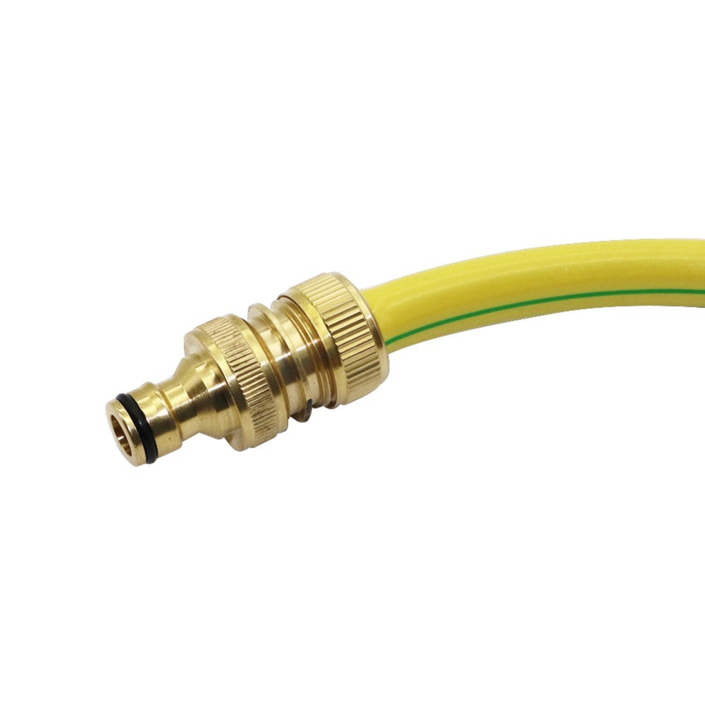 Brass 3/4" Female thread Quick Connectors and Hose Connectors with 3/4" male thread kit Garden irrigation Accessories 1 set