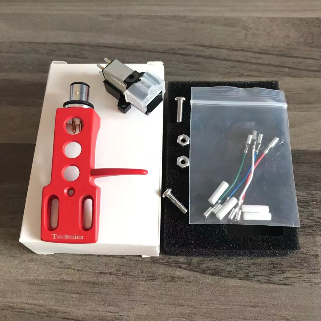 1SET RED COLOR OEM Phono Stylus Cartridge Unit Turntable Headshell CN5625 For Technics 1200 1210