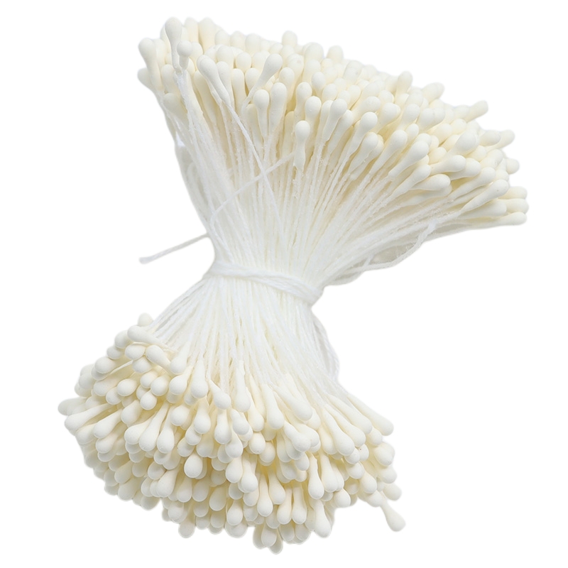 Estambre de flor Artificial, miniperla pistil para boda, , decoración del hogar, accesorios DIY, 2mm, 400 piezas: Negro