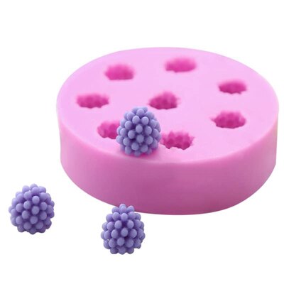 6 Even Pudding Molds DIY Handmade Soap Silicone Mold Baking Mousse Mold Soap Making Supplies Cake Decor: B