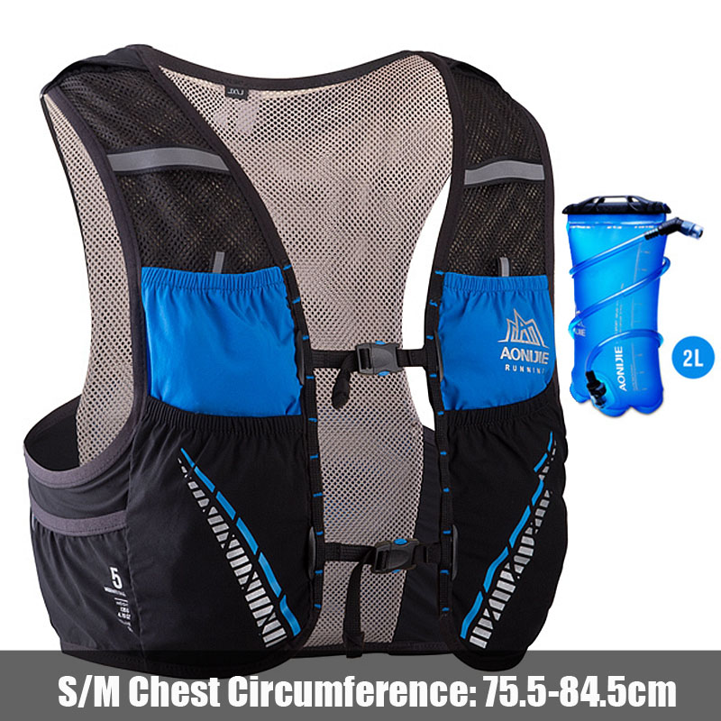 AONIJIE-mochila ligera C933 SD28 para correr, chaleco de hidratación para senderismo, carreras, Maratón, botellas opcionales, 5L
