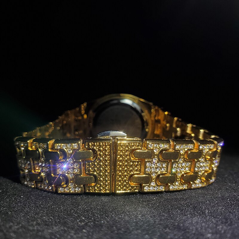 Missfox tops luxe dameshorloges merk gouden bling diamanten dameshorloges best verkochte waterdichte dameshorloge met doos