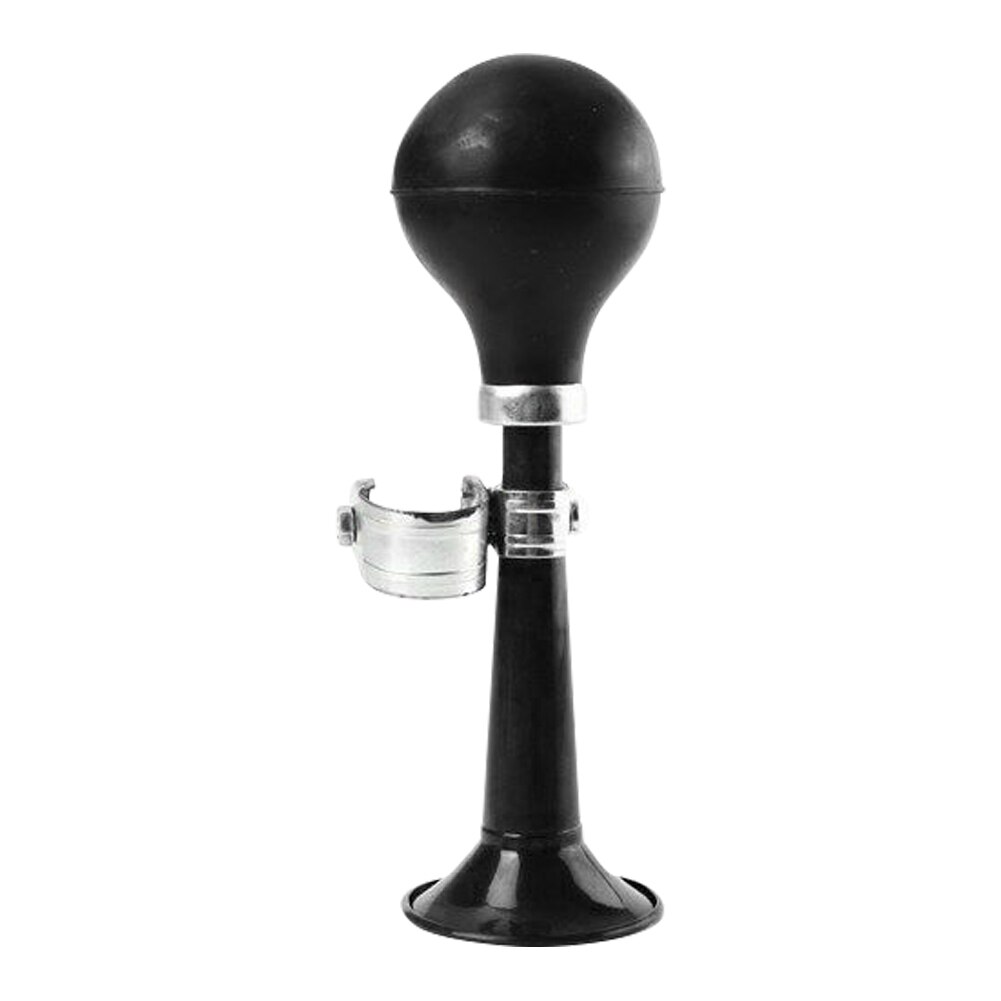 Retro Metal bicicleta aire cuerno personalidad bicicleta Bell carretera de montaña bicicleta plegable equipo de ciclismo accesorios 21x5.9x5.9cm: Black