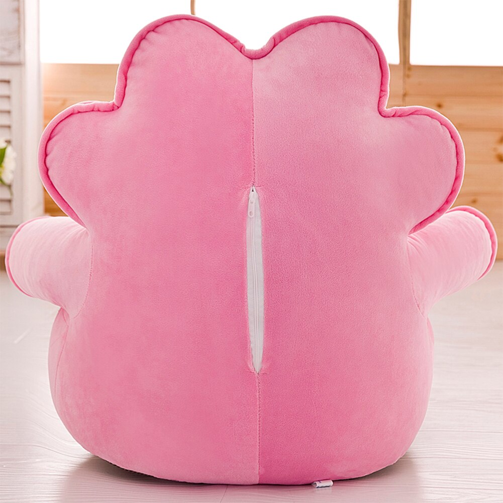 Funda de soporte de sofá para bebé, de corona, sin relleno, lavable, para aprender a sentarse, funda de asiento de felpa
