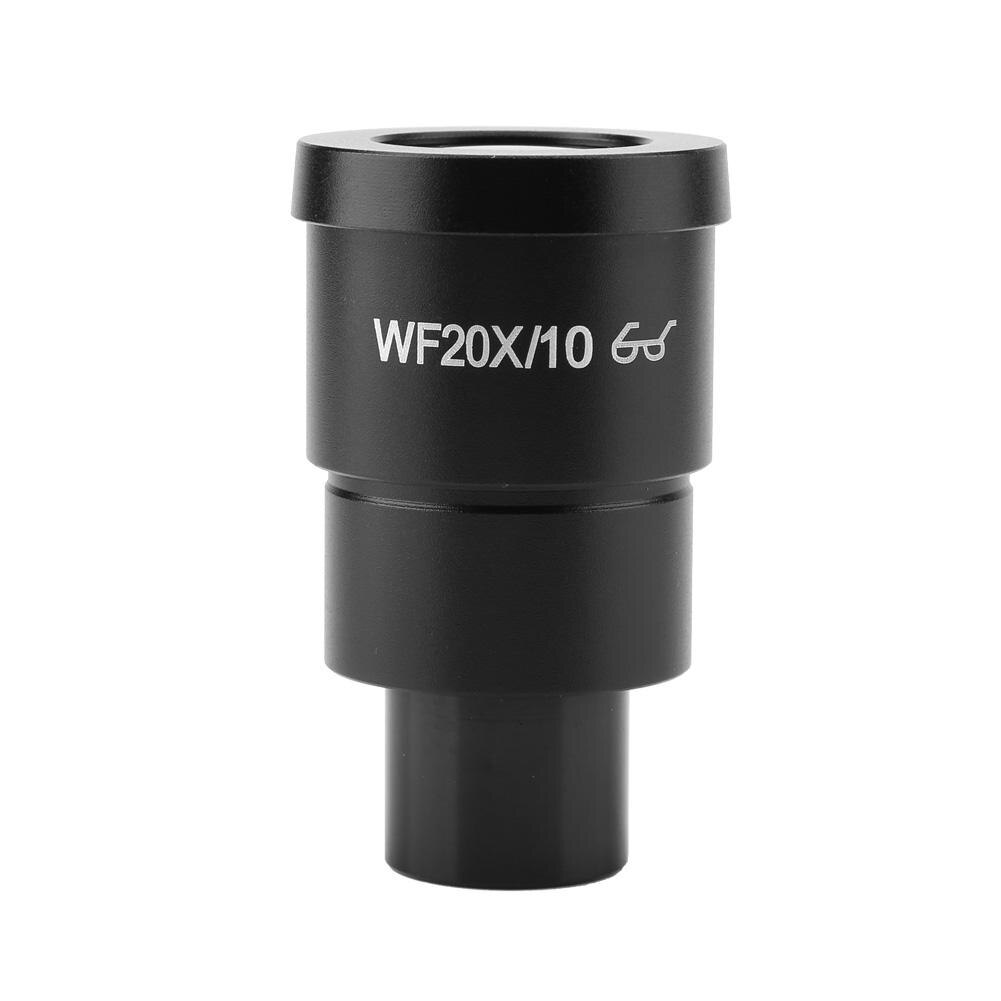 30mm Microscope Eyepiece WF20X/10 Wide Field Stereo Microscope Eyepiece Mounting Size