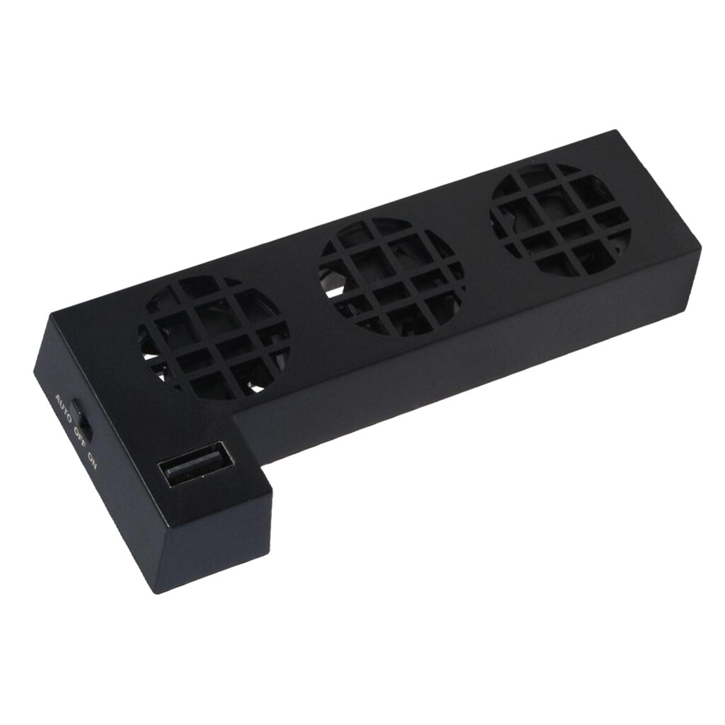 Ventilador de arrefecimento automático para x box one x, acessórios de jogo