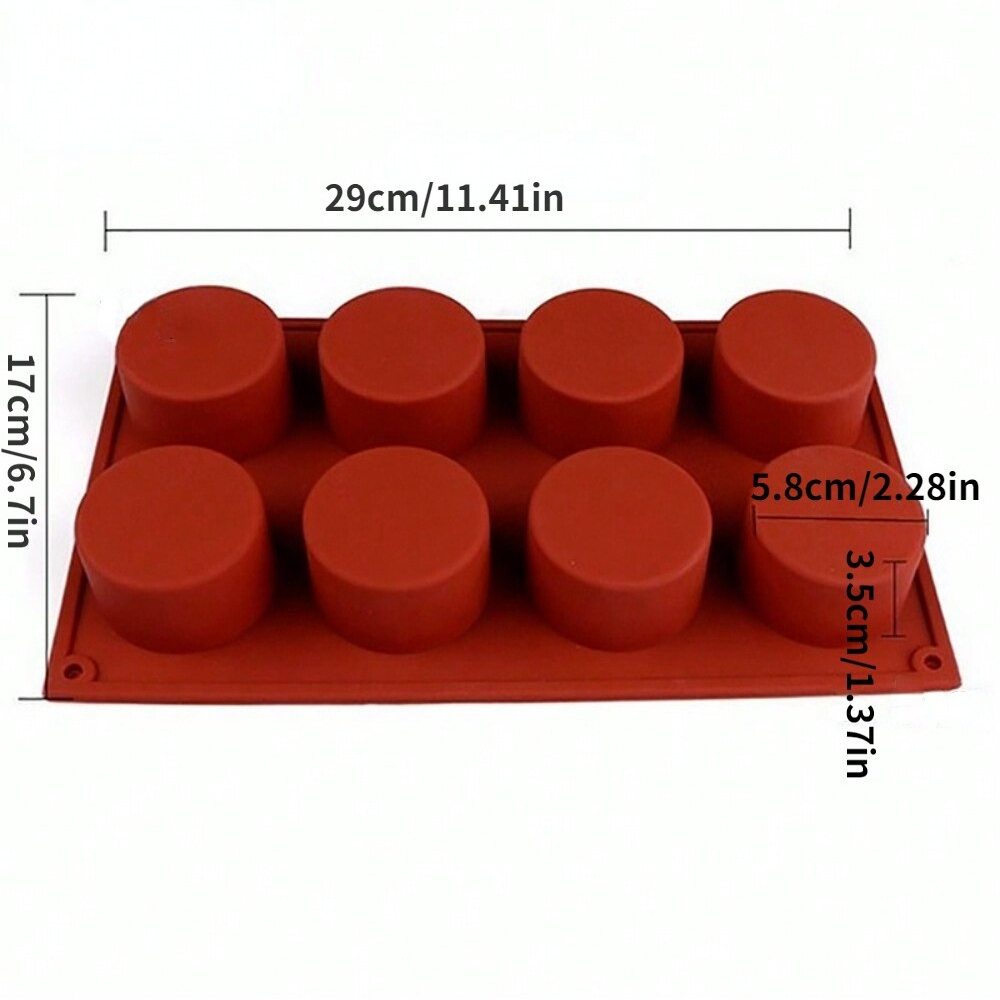 Molde de silicona para pastel, bandeja para hornear pasteles, moldes para repostería, molde cilíndrico para hornear, molde de silicona para pasteles Pops, utensilios para hornear de silicona