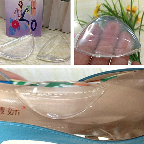 de Plantilla de Gel de silicona de zapato, plantilla ortopédica de pie plantilla cuña almohadillas dolor Gel semelle de palmilha